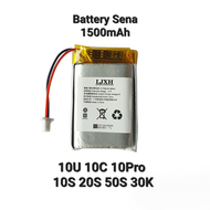 SENA 10U 10C 10Pro 10S 20S 50S 30K 1500mAh แบตเตอรี่ Bluetooth แบตเตอรี่หูฟัง แบตเตอรี่หมวกกันน็อค B