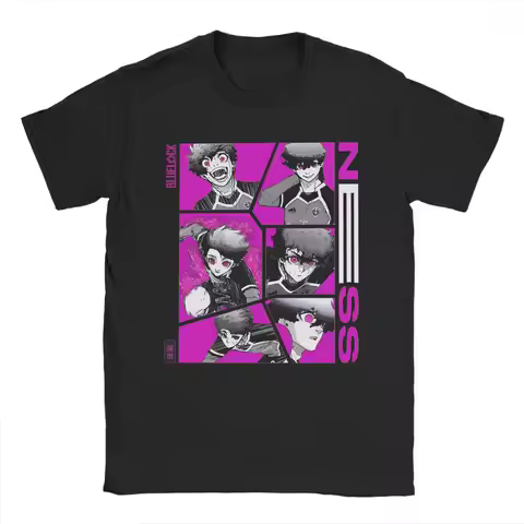 Alexis Ness Blue Lock Tee Shirt for Men Women Gift Idea T Shirts Manga Cotton Clothes