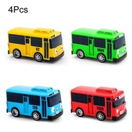 Mini Cars Like Tayo(Toya) Bus Children's Educational Toy Cars [4pcs]