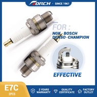 2PCS Spark Plug Torch E7C Replace for B7HS BR7HS HONDA 98076-57716 98076-57740 TOYOTA 90098-72024 90