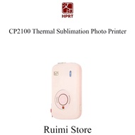 HPRT CP2100 Portable Thermal Sublimation Photo Printer: Wireless Bluetooth Instant