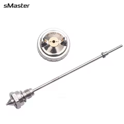 sMaster Japan W-101 spray gun nozzle 1.0/1.3/1.5/1.8mm Japan made nozzle+ needle + air cap set for W