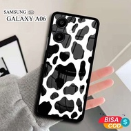 Softcase Glass Kaca SAMSUNG A06 - Case Handphone SAMSUNG A06 [T43]