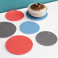 2pc Non-Slip Rubber Pot Holder Table Mat High Temperature Heat Resistant Kitchen Pot Mat Honeycomb S