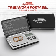 Taffware Digipounds Pocket Gold Scale 0.5kg Accuracy 0.01g - UF200H + sheath