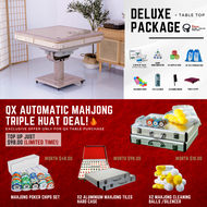 🀄(𝐒𝐆 𝐒𝐓𝐎𝐂𝐊𝐒) QX Automatic Mahjong Table / Foldable Ultra Slim ( 3rd Gen Roller Coaster ) / Auto Mahjong Table / Mahjong Tiles / The kinetic Slim 2024