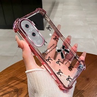 Shockproof Case For Honor 90 lite TPU Phone Case bow Latest Bracelet New Design Phone Case Cover