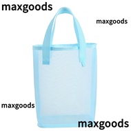 MAXGOODS1 Portable Wash Bag, Light Weight Terylene Travel Organiser Bag,  Large Capacity Handheld Beach Bag Outdoor