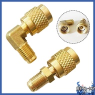 【12.12 SALE】R22 To R410 Conversion Connector 90° Integrated 1/4 To 5/16 Copper Connector