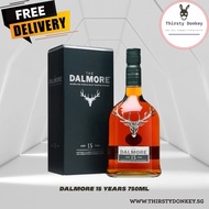 Dalmore 15 Years Single Malt Whisky 700ml *Agent Stock*