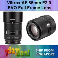 Viltrox AF 85mm F/2 EVO Full Frame Portrait Prime Lens (Sony E / Nikon Z Mount)