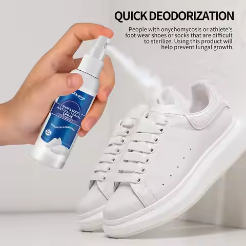 Foot Odor Deodorizer Spray Multi-purpose Odor Removal For Shoe Refreshing Foot Spray Anti-sweat Foot