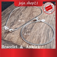 | 925 Silver Bracelet & Anklet GZ | 925 Silver & (Earloop) | 925. Silver Bracelet & Anklet