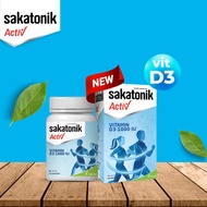 Sakatonik Activ Vitamin D3-1000iu 90's (Exp: March 2026)