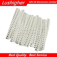 36Value * 20pcs=720pcs 1206 SMD Resistor Kit 1/4W 0.25W 5% 1 ohm~10 Mohm Component Kit Original