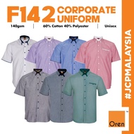 JCP x OREN SPORT F1 Corporate Business Uniform F142 Unisex Baju Korporat Uniform Corporate F1 Short 