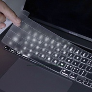 Clear TPU US Euro JP Version keyboard Cover Skin For MacBook New Pro 16 2019 A2141 Touch ID Pro13 A2289 A2251 (2020 Release) Basic Keyboards