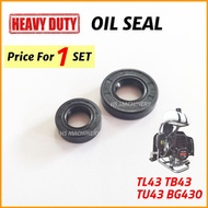 1 Set Heavy Duty Brush Cutter Mesin Rumput Oil Seal TL43 TU43 TB43 BG430 TANAKA TANEKA MITSUBISHI OG