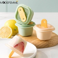 [ Featured ] Simple Pudding Jelly DIY Mould Box Baby Complementary Food Making Tray Easy-Demoulding Icy Cube Mold Summer Fruit Popsicle Freezing Cup