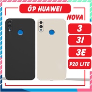 Huawei NOVA 3 / 3i / 3e / P20 LITE Case With Square Edge, Soft And Flexible, Limiting Dust, TPU Plastic Fingerprints