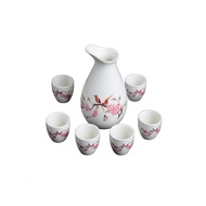 Teapot Set Porcelain Chinese 7pcs Japanese Teapot Set Cangkir Teh Keramik