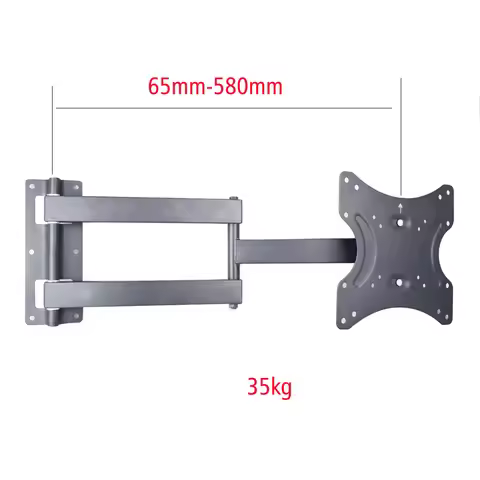 P40-L FULL motion 35kg 30inch 32inch 37inch retractable swivel LCD PLASMA tv mount lcd wall bracket 
