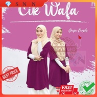 💎SNN BLOUSE LABUH BAJU TSHIRT MUSLIMAH BAJU SUKAN LABUH LUTUT HAZEL TD TSHIRT MUSLIMAH COTTON LABUH 