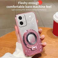 Phone Case for Motorola Moto G06 Power Back Cover Camera Protection Soft Silicone Adsorb Kickstand S