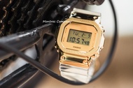 Montres Company香港註冊公司(31年老店) 卡西歐 CASIO G-Shock 方形 金屬不鏽鋼錶圈 GM5600 GM5600SG GM-5600 GM-5600SG GM-5600S