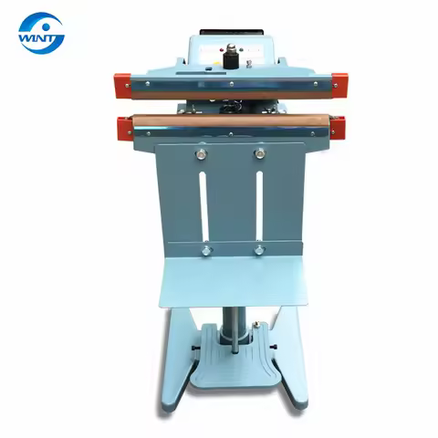 PSF Series Pedal Sealing Machine Semi-automatic Plastic Bag Sealer With Aluminum Body Model PSF350 P