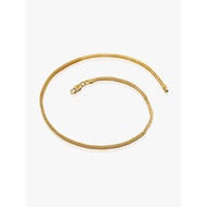 916 Gold Woven Anklet