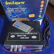Betavo T 202 USB Power Amplifier - SD Card