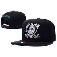 Ready Stock NHL Cap Plain Cap Hiphop Cap Snapback Cap Mens Cap Hat Street Fashion Hat Black Cap
