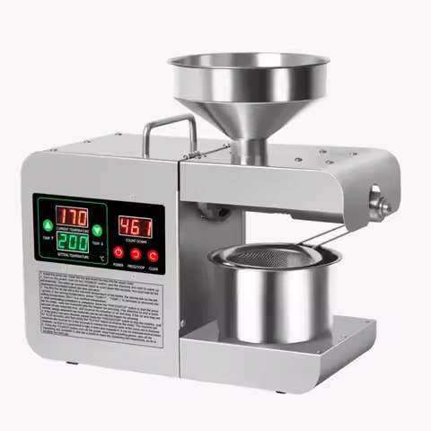 Mini household peanut oil press/Small portable multi-function expeller oil press