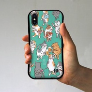 Grip iPhone Case Cat Guy Emerald