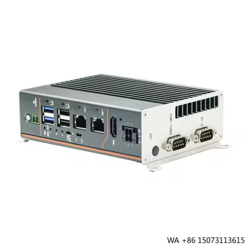 Fanless Industrial Mini PC - I3/I5/I7/J6412 (6~10th Gen), Dual LAN/COM, HD/VGA, Win10/11