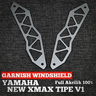 XMAX Windshield Bracket Yamaha XMAX NEW V1 Accessories Windshield Garnish - Motorcycle