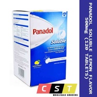 PANADOL Soluble Lemon Flavor 500mg (120 Tablets/Box)