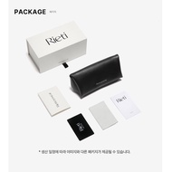 RIETI glasses box accessories, RIETI leather wallets sold together.