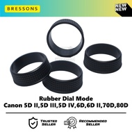 Rubber Dial Mode Top cover Canon 5D3 6D 5D2 6D2 5D4 5D Mark III 5D Mark II 6D 70D 80D Mark II 5D Mar