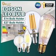 Edison Bulb LED Bulb 4W 40W C35 E14 / E27 LED Candle Bulb LED Edison Filament Bulb Edison Candle Lig