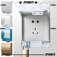 OPTIMISTI8E Waterproof Dustproof Box Outdoor Wall-mounted Anti-shock Socket Cover