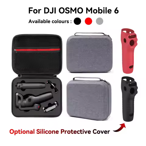 For DJI OM6 Case Portable EVA Carrying Case for Stabilizer DJI OM 6 Accessories Shockproof And Light