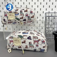 BO Pen Storage Bag, Multifunctional Large-capacity Pencil Cases, Pencil Holder Zipper Cute Canvas Pencil Bag Kids