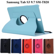 Slim Lightweight Kids Case For Samsung Galaxy Tab S3 9.7 T820 T825 360° Rotating Flip Case Stand Cover