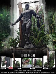 叢林場景地台 Thicket diorama 不包括 HT hottoys avengers black panther, MAFEX, MEZCO, MCFARLANE, SHF, threezer