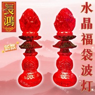 LED 福袋波灯 led水晶灯 led桃灯 红桃灯 大神灯 神台灯 praying led lamp