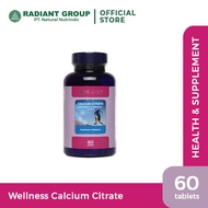 Wellness Calcium Citrate - 60 Tablets