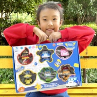 Genuine Deformed Police Car Sheriff poli Toy poli Ambassador Fire Rescue Children Car Robot 12.12 F