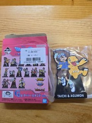 Digimon 一番くじ G賞 拉把膠掛件